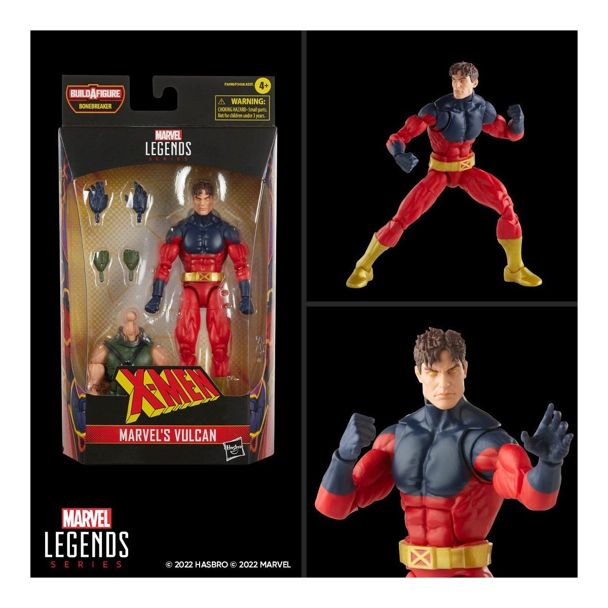 Marvel Legends Series X-Men - Bonebreaker Costruisci una figura