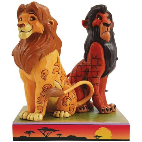 Tradizioni Disney Il Re Leone - Orgoglioso e petulante - Simba e Scar