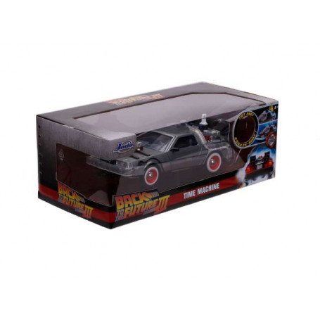 Jada Toys Ritorno al futuro parte III - Delorean modalità Hover e luci 1/24