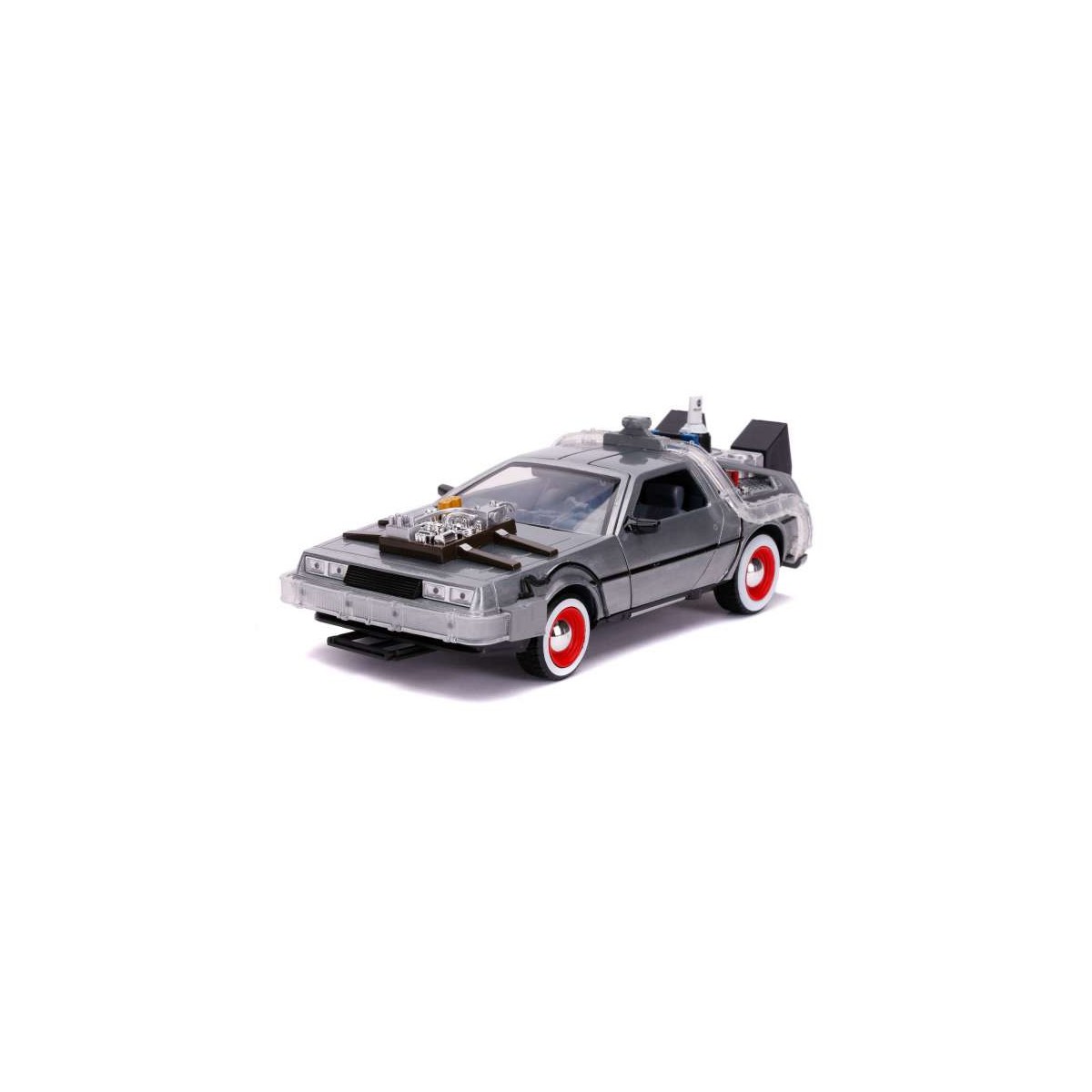 Jada Toys Ritorno al futuro parte III - Delorean modalità Hover e luci 1/24