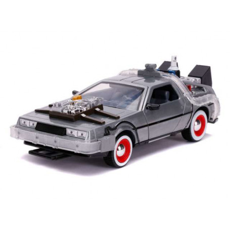 Jada Toys Ritorno al futuro parte III - Delorean modalità Hover e luci 1/24