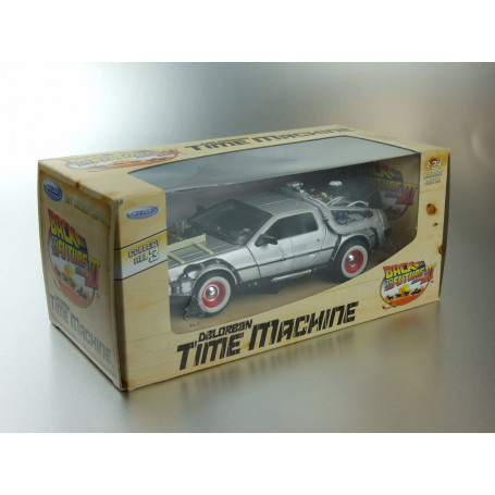 Welly - Ritorno al futuro III DeLorean 1/24 in metallo