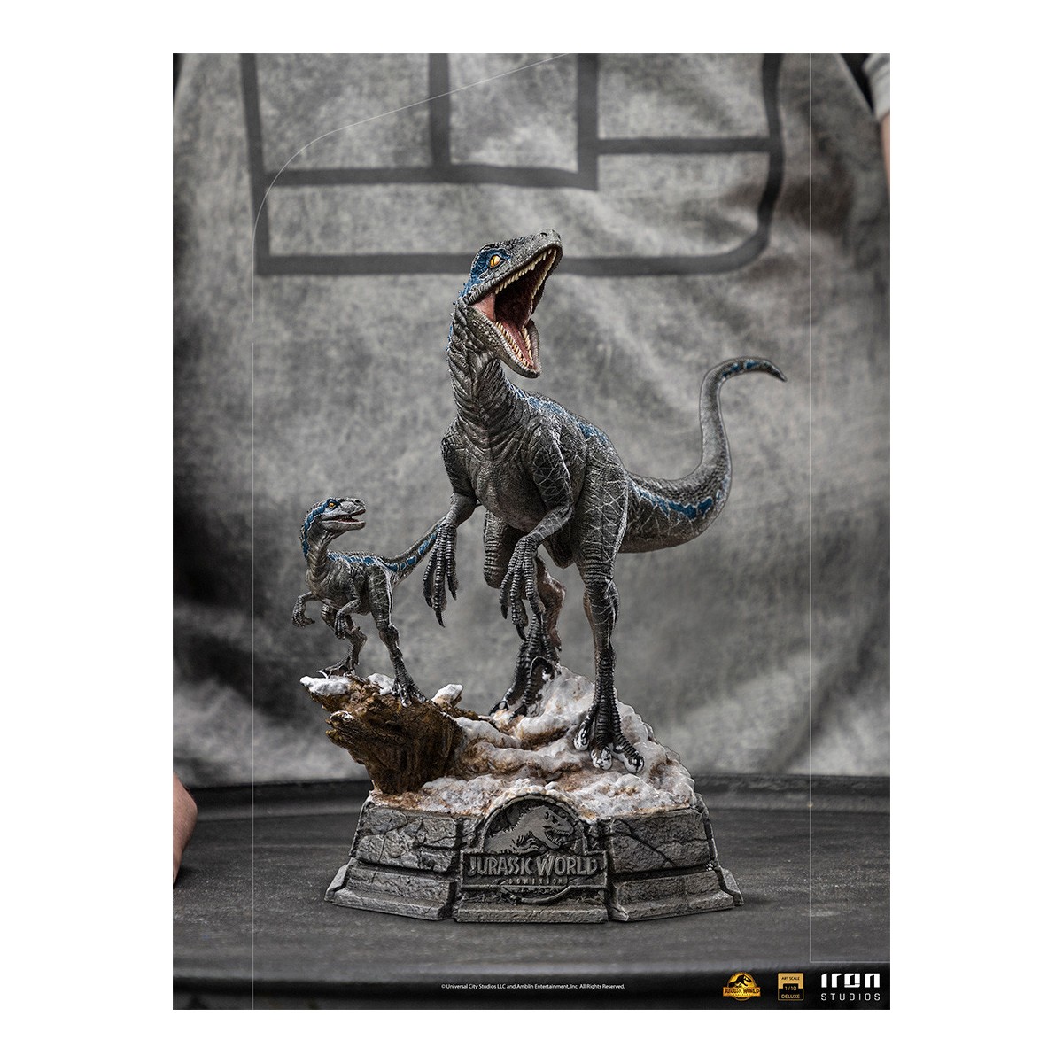 Iron Studios - Blu & Beta - Jurassic World Dominion 1/10 BDS Art Scale