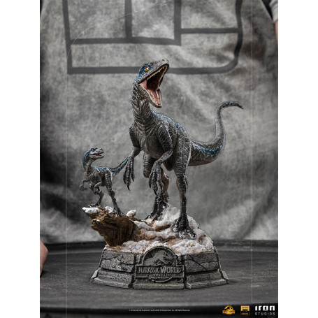 Iron Studios - Blu & Beta - Jurassic World Dominion 1/10 BDS Art Scale