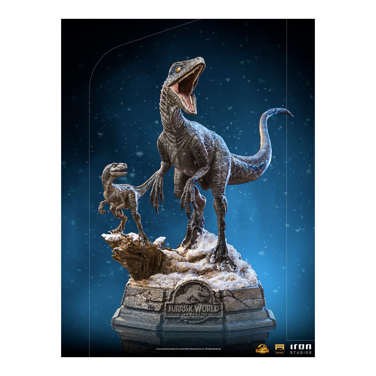 Iron Studios - Blu & Beta - Jurassic World Dominion 1/10 BDS Art Scale