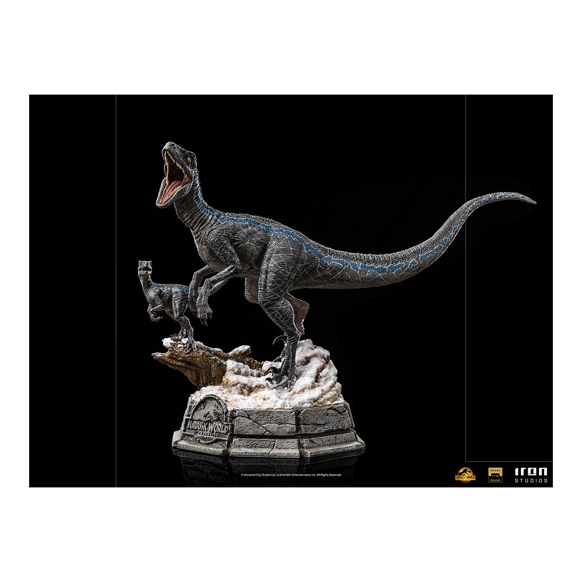 Iron Studios - Blu & Beta - Jurassic World Dominion 1/10 BDS Art Scale
