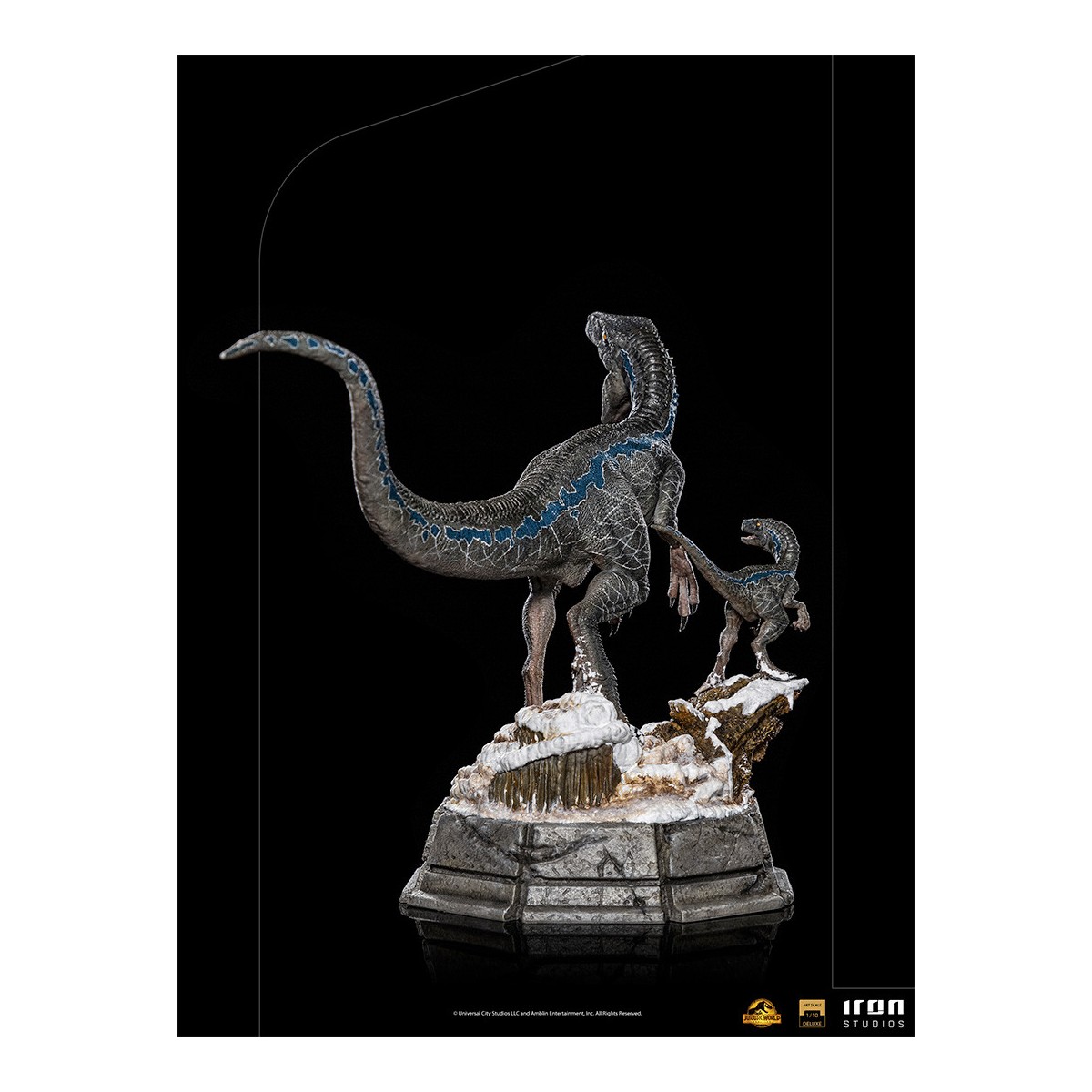 Iron Studios - Blu & Beta - Jurassic World Dominion 1/10 BDS Art Scale