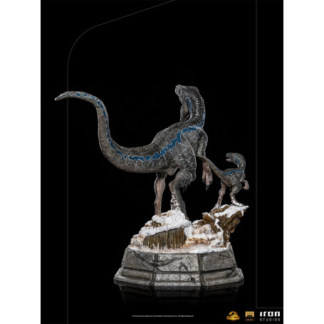 Iron Studios - Blu & Beta - Jurassic World Dominion 1/10 BDS Art Scale