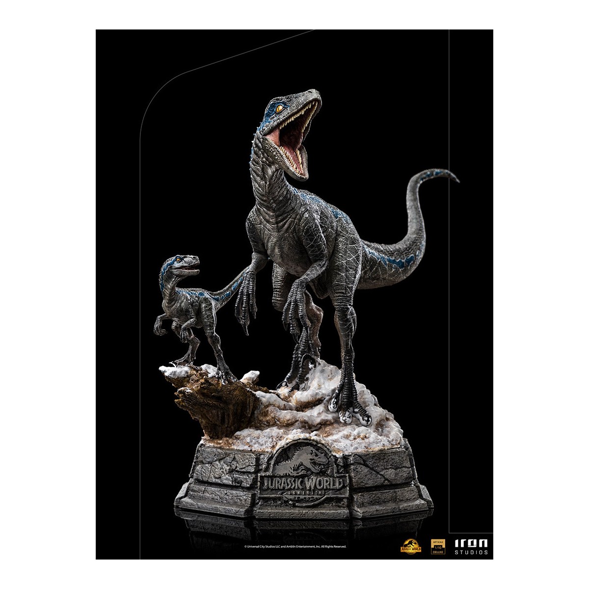Iron Studios - Blu & Beta - Jurassic World Dominion 1/10 BDS Art Scale