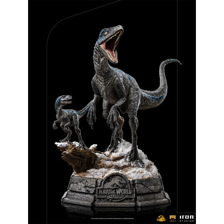 Iron Studios - Blu & Beta - Jurassic World Dominion 1/10 BDS Art Scale