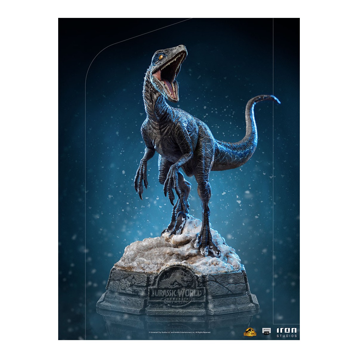 Iron Studios - Blu - Jurassic World Dominion 1/10 Bds Art Scale