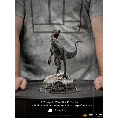 Iron Studios - Blu - Jurassic World Dominion 1/10 Bds Art Scale