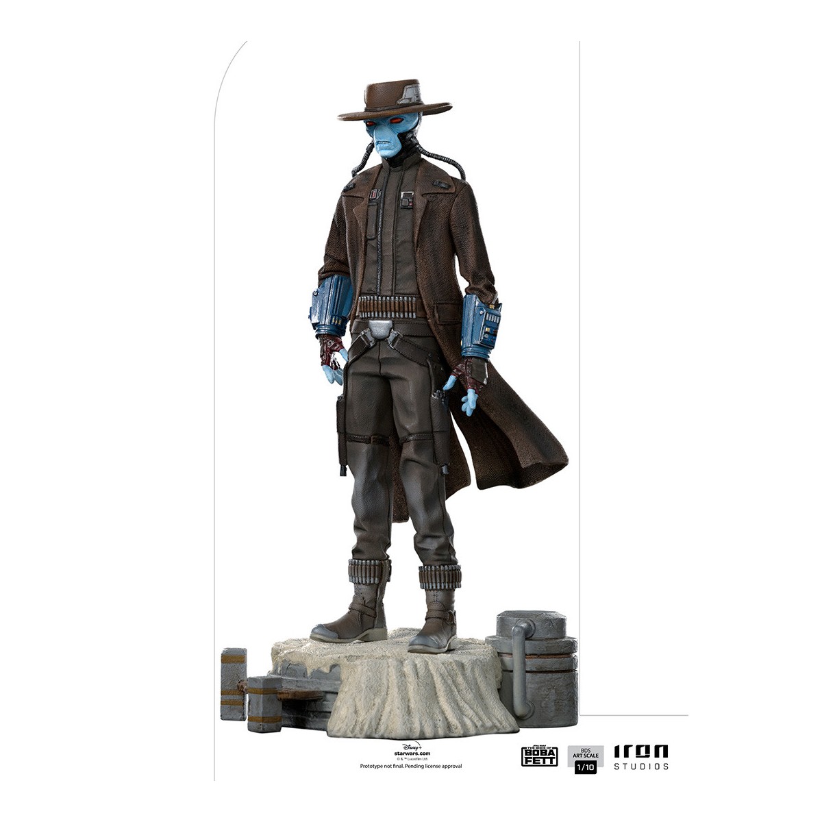 IRON STUDIOS - Cad Bane BDS Art Scale 1/10 - Star Wars Il Libro di Boba Fett