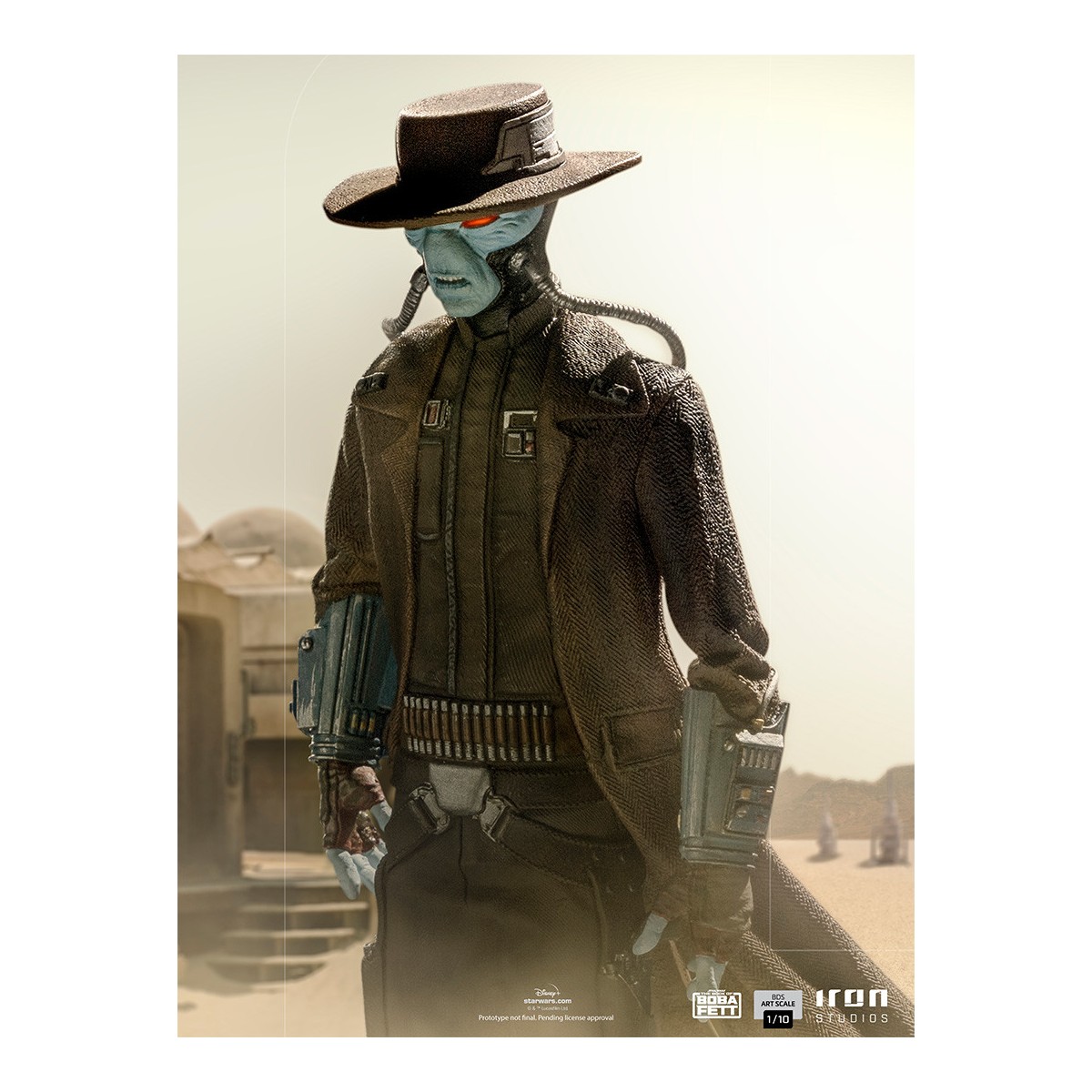 IRON STUDIOS - Cad Bane BDS Art Scale 1/10 - Star Wars Il Libro di Boba Fett