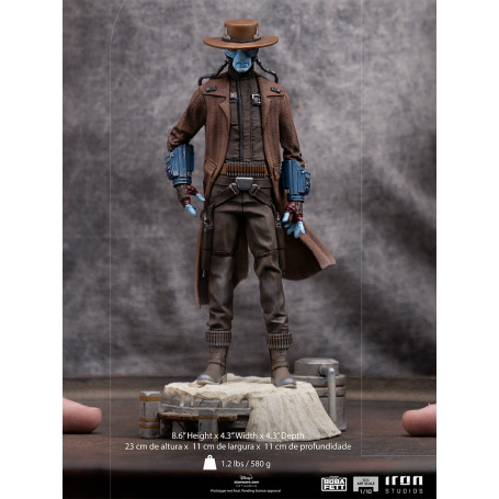 IRON STUDIOS - Cad Bane BDS Art Scale 1/10 - Star Wars Il Libro di Boba Fett