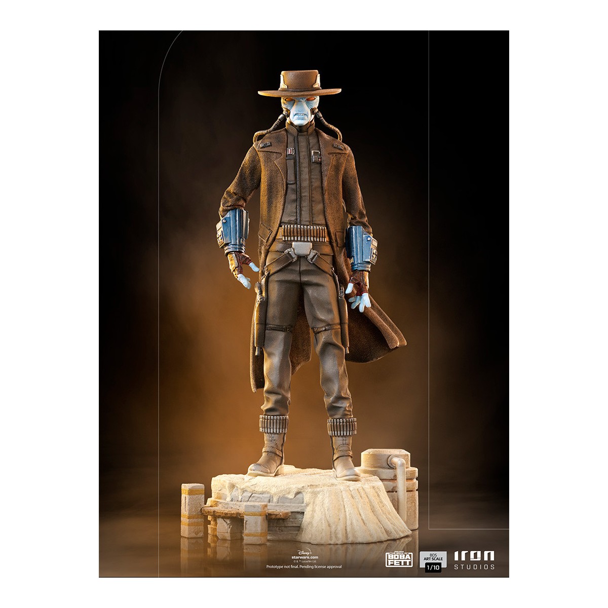 IRON STUDIOS - Cad Bane BDS Art Scale 1/10 - Star Wars Il Libro di Boba Fett