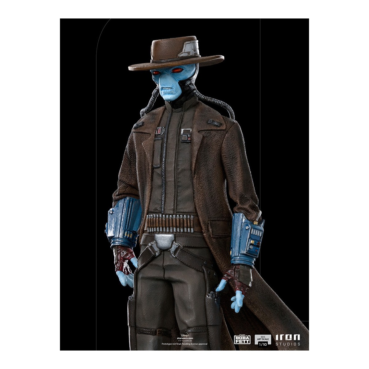 IRON STUDIOS - Cad Bane BDS Art Scale 1/10 - Star Wars Il Libro di Boba Fett