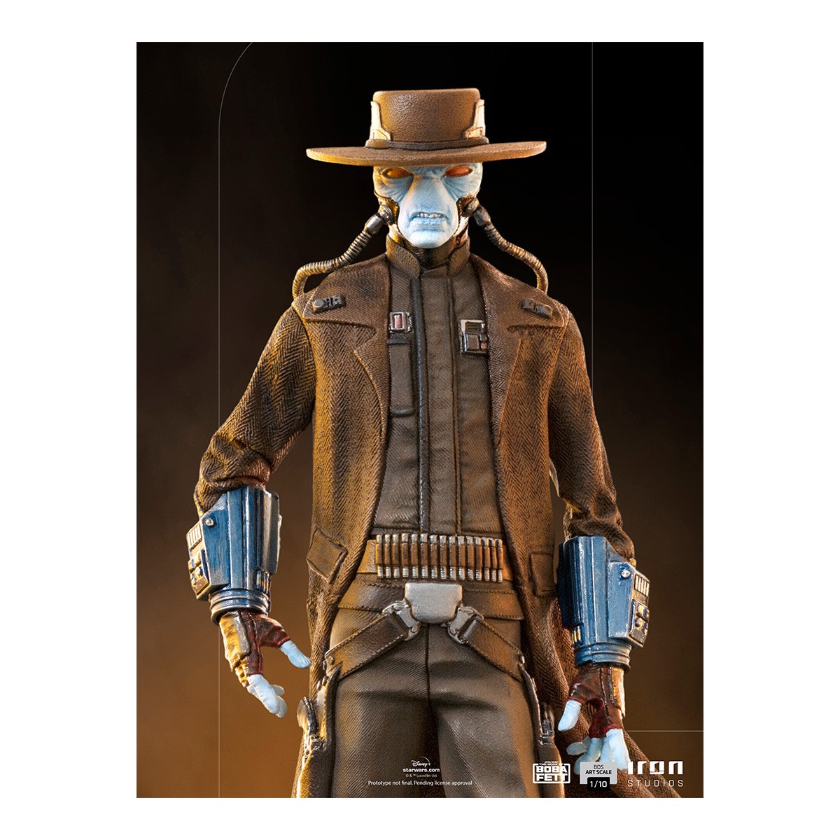 IRON STUDIOS - Cad Bane BDS Art Scale 1/10 - Star Wars Il Libro di Boba Fett