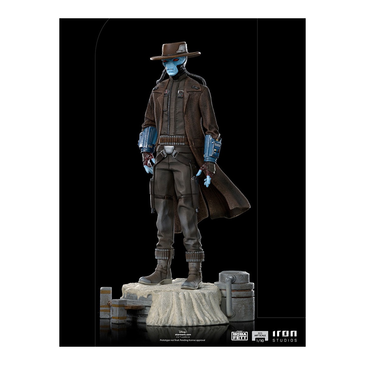 IRON STUDIOS - Cad Bane BDS Art Scale 1/10 - Star Wars Il Libro di Boba Fett