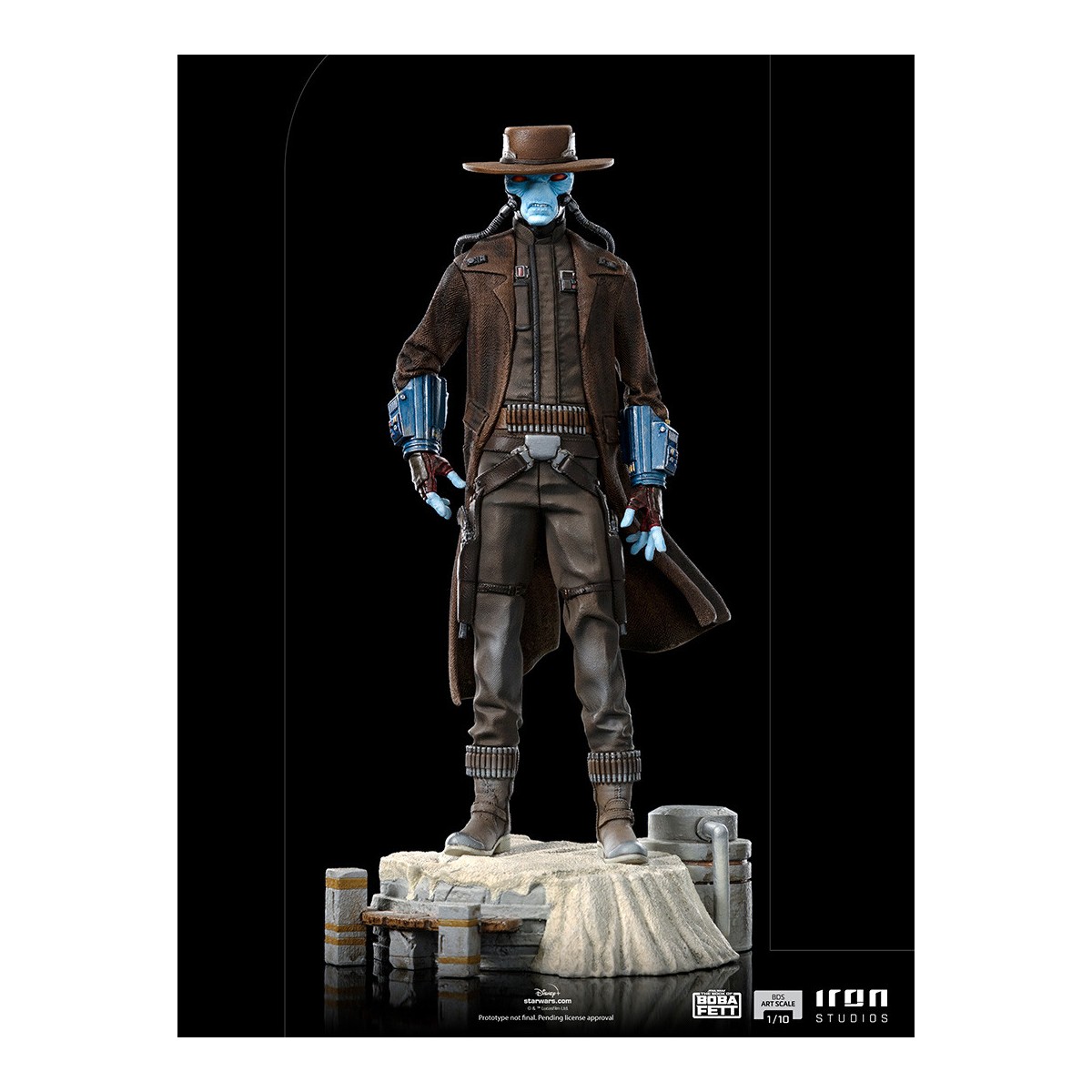 IRON STUDIOS - Cad Bane BDS Art Scale 1/10 - Star Wars Il Libro di Boba Fett