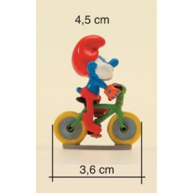 Pixi Origine - Regole del traffico, Grande Puffo in bicicletta - I Puffi