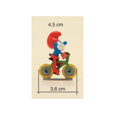 Pixi Origine - Regole del traffico, Grande Puffo in bicicletta - I Puffi