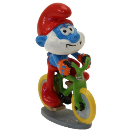 Pixi Origine - Regole del traffico, Grande Puffo in bicicletta - I Puffi