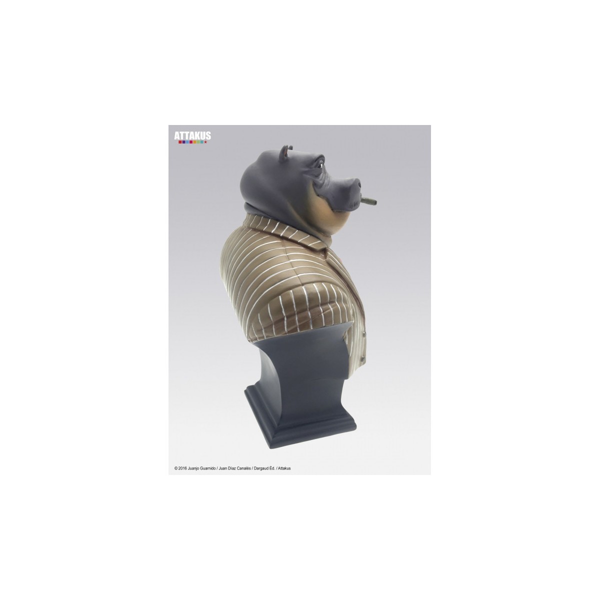 BlackSad Bust Ted Leeman l'ippopotamo