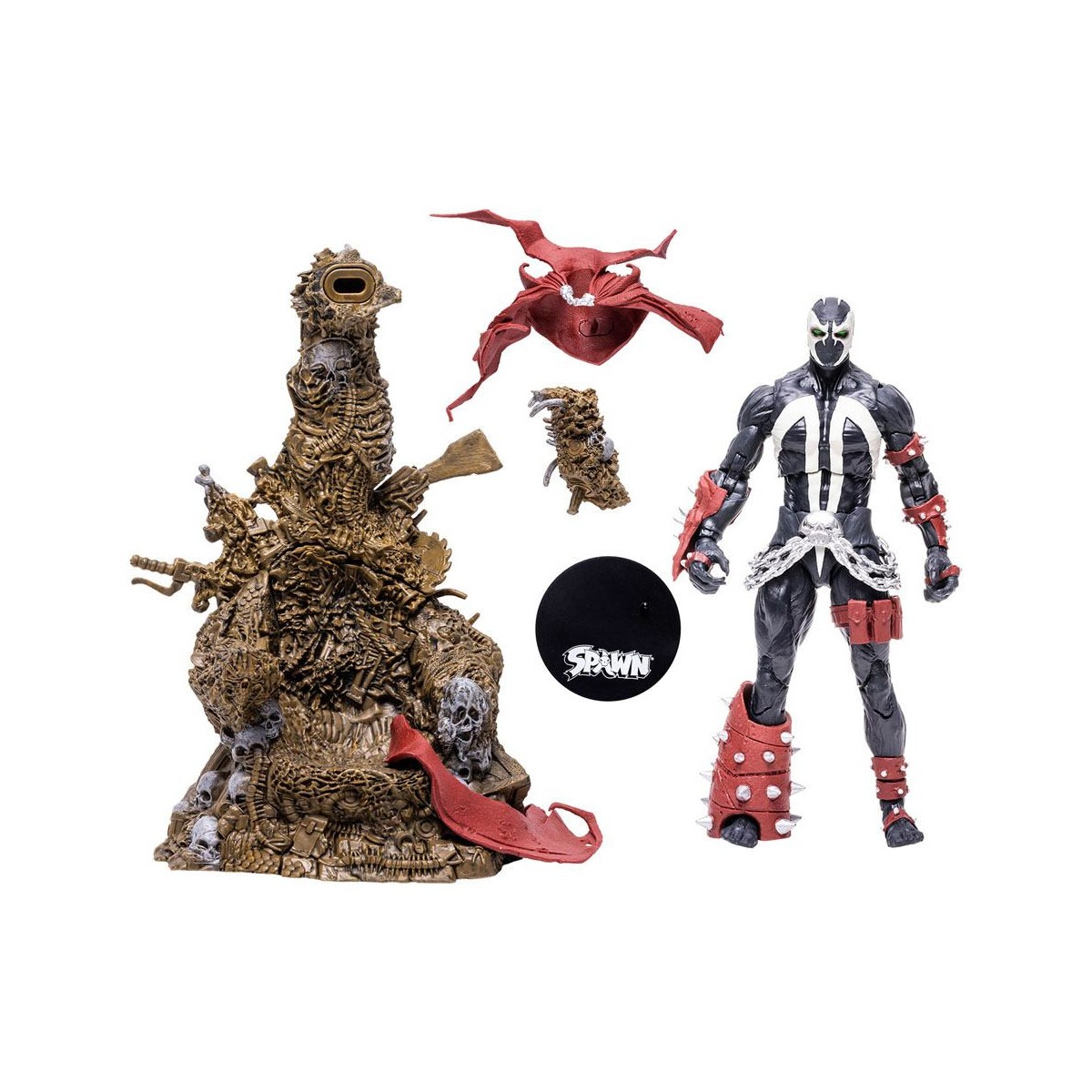 McFarlane Spawn Universe - Spawn Deluxe Set (Sul Trono) 1/12