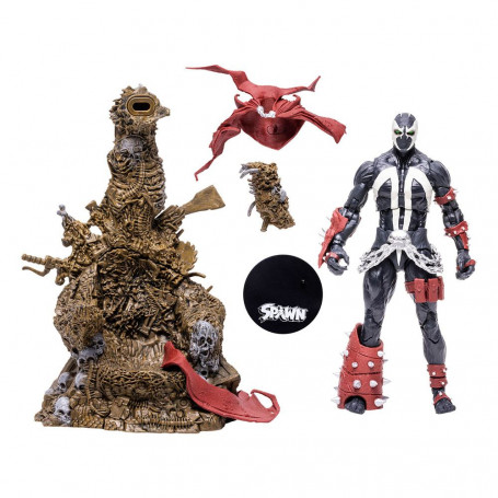 McFarlane Spawn Universe - Spawn Deluxe Set (Sul Trono) 1/12