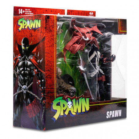 McFarlane Spawn Universe - Spawn Deluxe Set (Sul Trono) 1/12