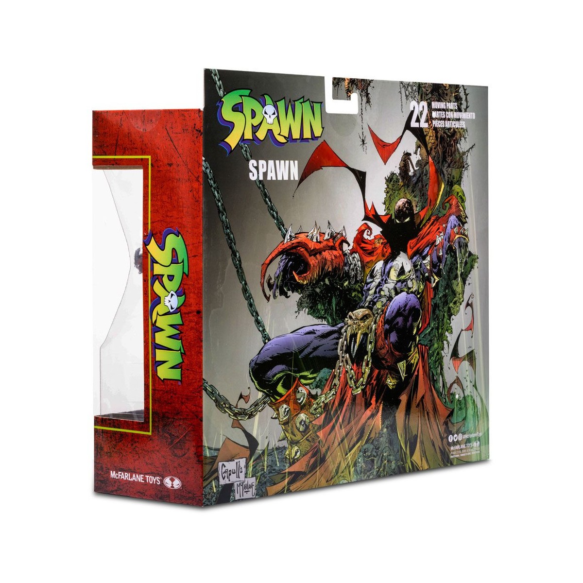 McFarlane Spawn Universe - Spawn Deluxe Set (Sul Trono) 1/12