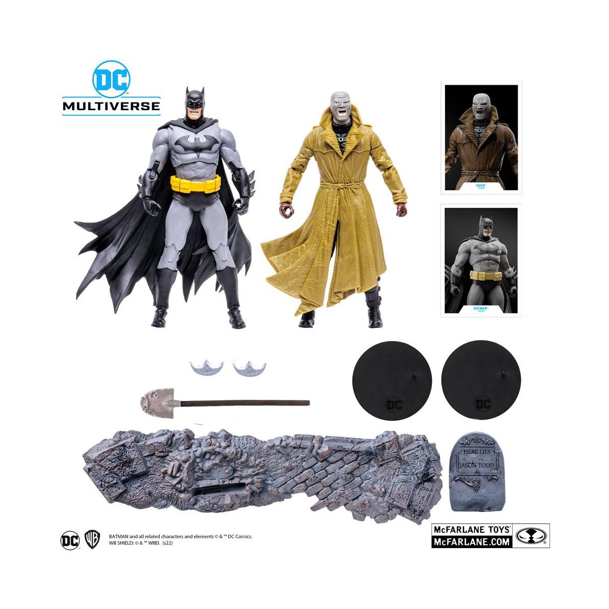Mc Farlane - Multiverso DC - Multipack da collezione Batman vs. Hush 1/12