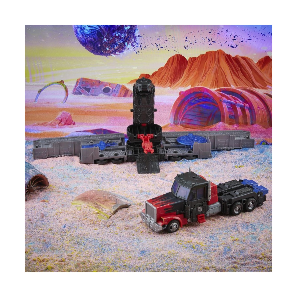 Hasbro - Transformers Legacy G2 - Laser Optimus Prime - Classe Leader