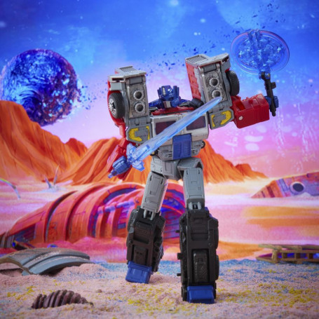 Hasbro - Transformers Legacy G2 - Laser Optimus Prime - Classe Leader