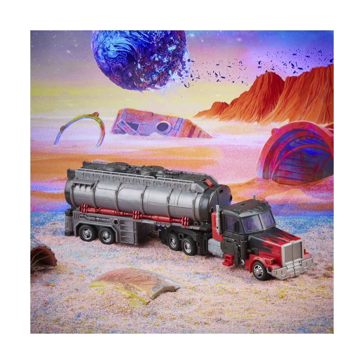 Hasbro - Transformers Legacy G2 - Laser Optimus Prime - Classe Leader