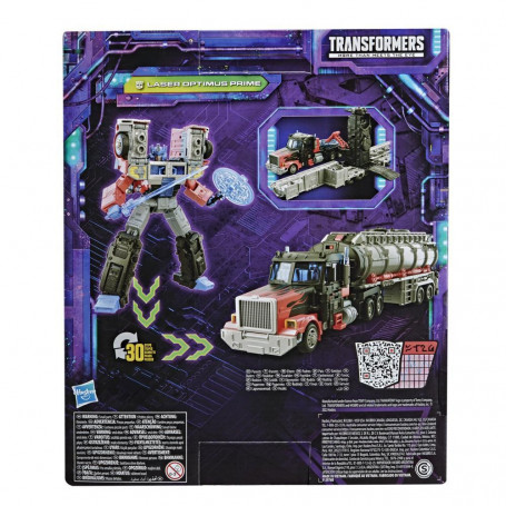 Hasbro - Transformers Legacy G2 - Laser Optimus Prime - Classe Leader