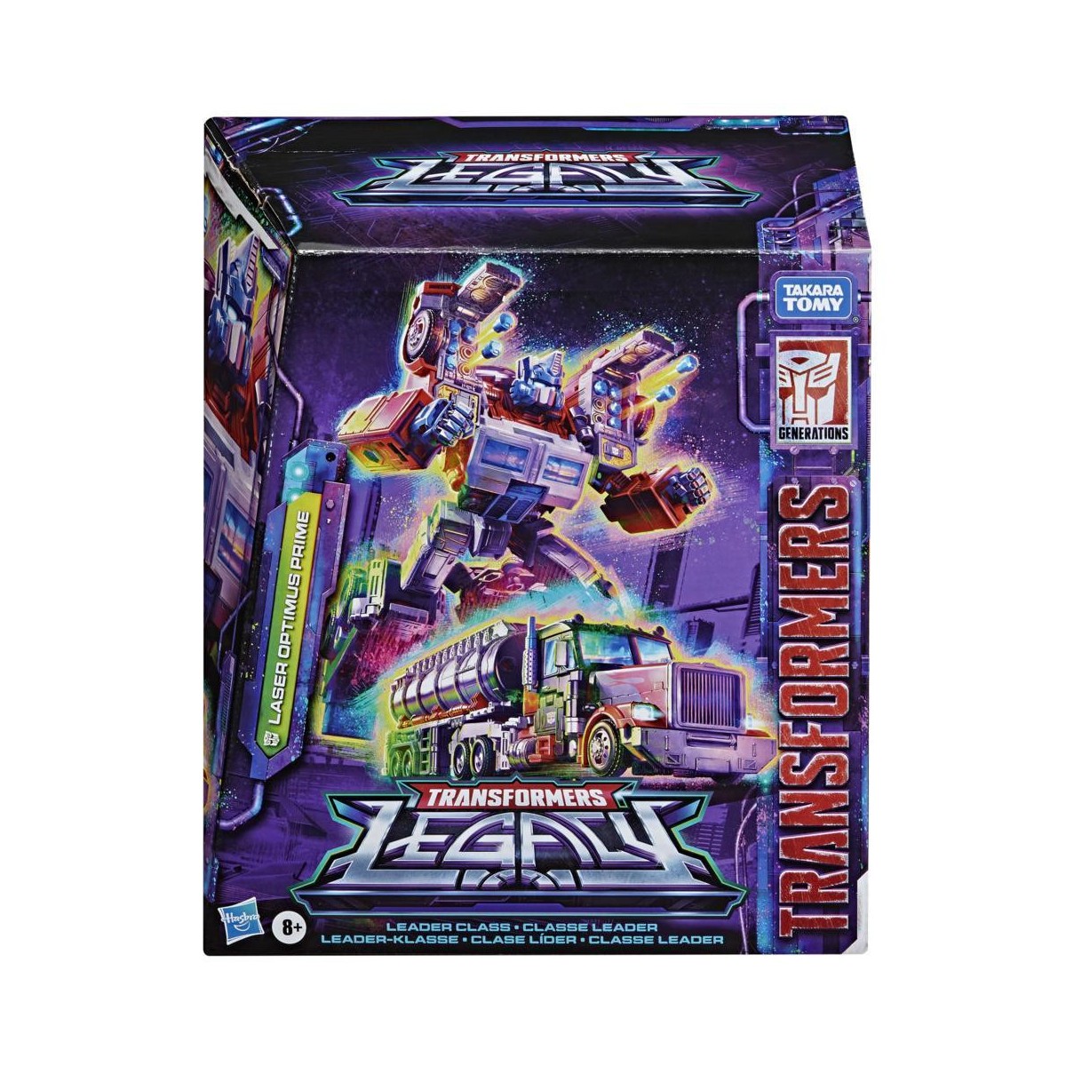 Hasbro - Transformers Legacy G2 - Laser Optimus Prime - Classe Leader
