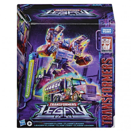 Hasbro - Transformers Legacy G2 - Laser Optimus Prime - Classe Leader