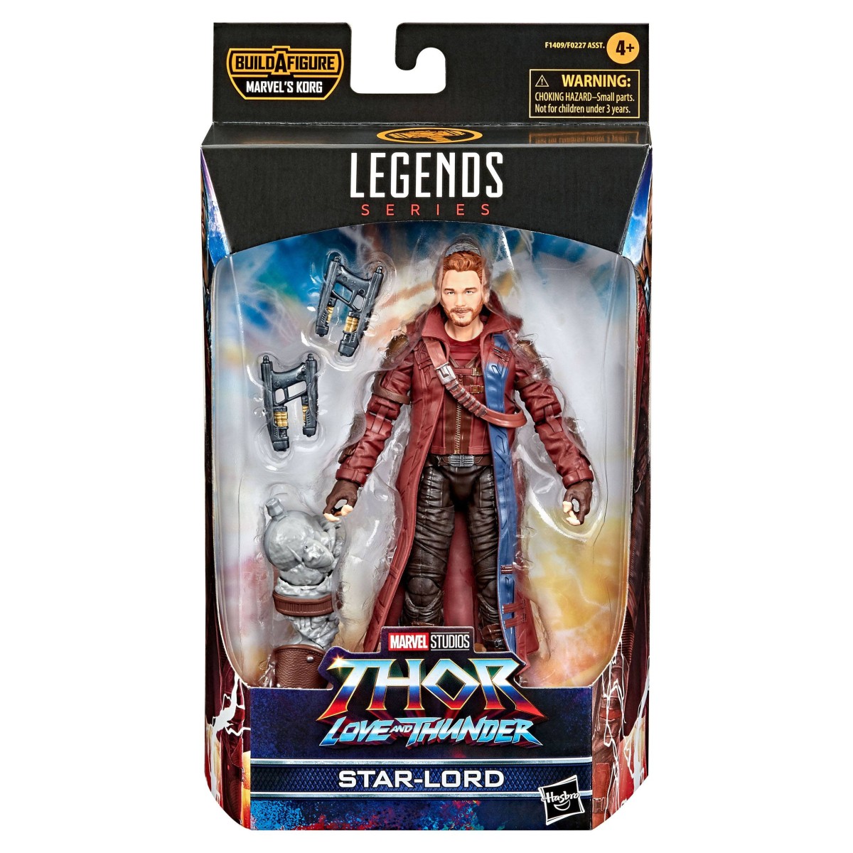 Serie Leggende Marvel - Starlord - Korg Costruisci una figura - Thor: Amore e tuono