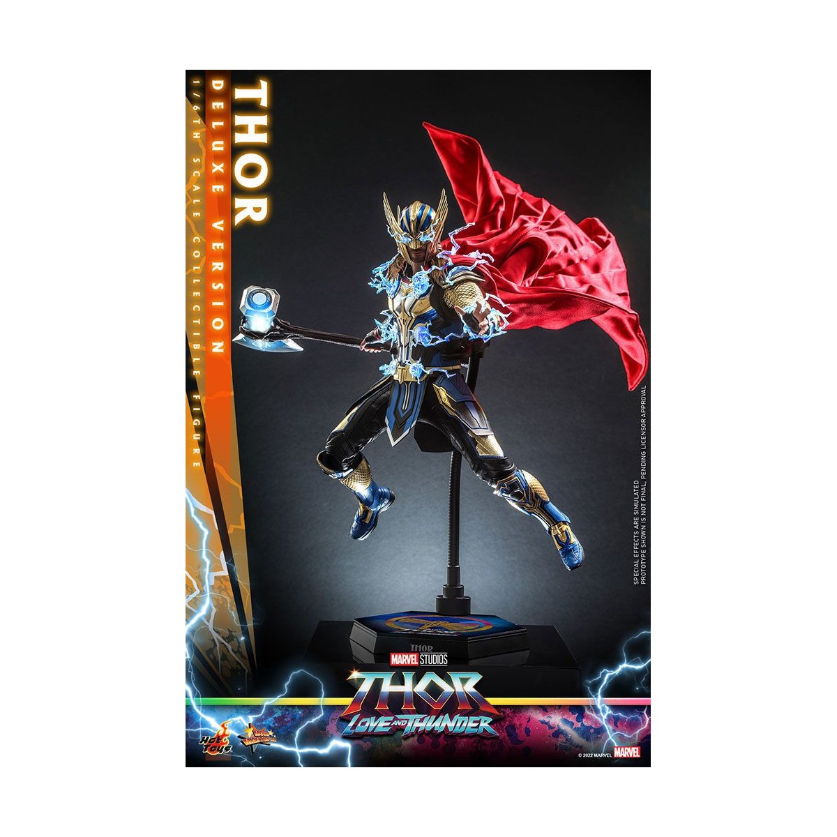 Hot Toys - THOR Versione Deluxe - Thor: Amore e Tuono Figura Masterpiece 1/6 