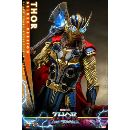 Hot Toys - THOR Versione Deluxe - Thor: Amore e Tuono Figura Masterpiece 1/6 