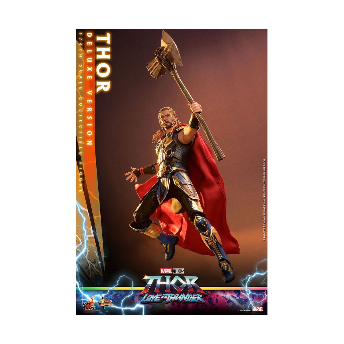 Hot Toys - THOR Versione Deluxe - Thor: Amore e Tuono Figura Masterpiece 1/6 