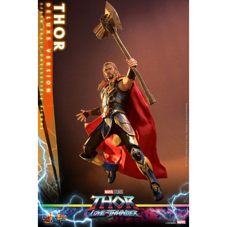 Hot Toys - THOR Versione Deluxe - Thor: Amore e Tuono Figura Masterpiece 1/6 