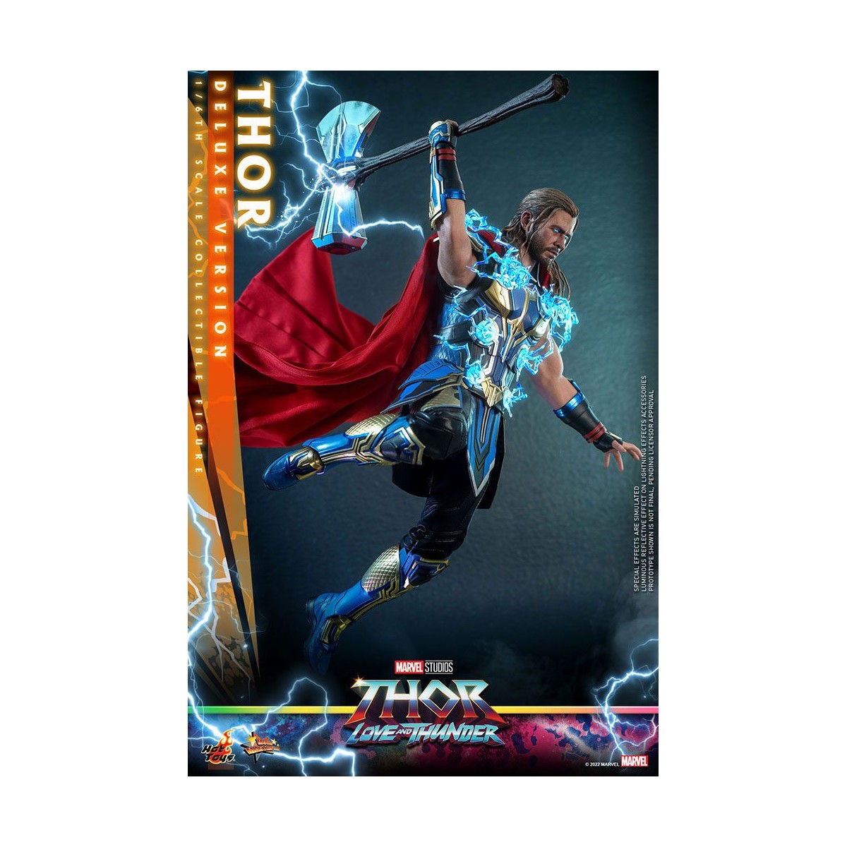 Hot Toys - THOR Versione Deluxe - Thor: Amore e Tuono Figura Masterpiece 1/6 