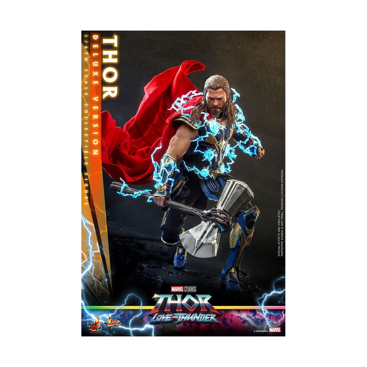 Hot Toys - THOR Versione Deluxe - Thor: Amore e Tuono Figura Masterpiece 1/6 