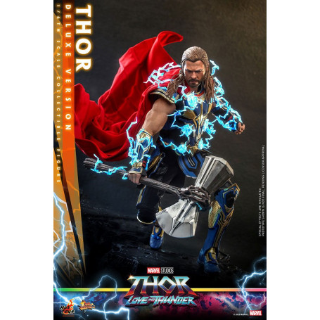 Hot Toys - THOR Versione Deluxe - Thor: Amore e Tuono Figura Masterpiece 1/6 