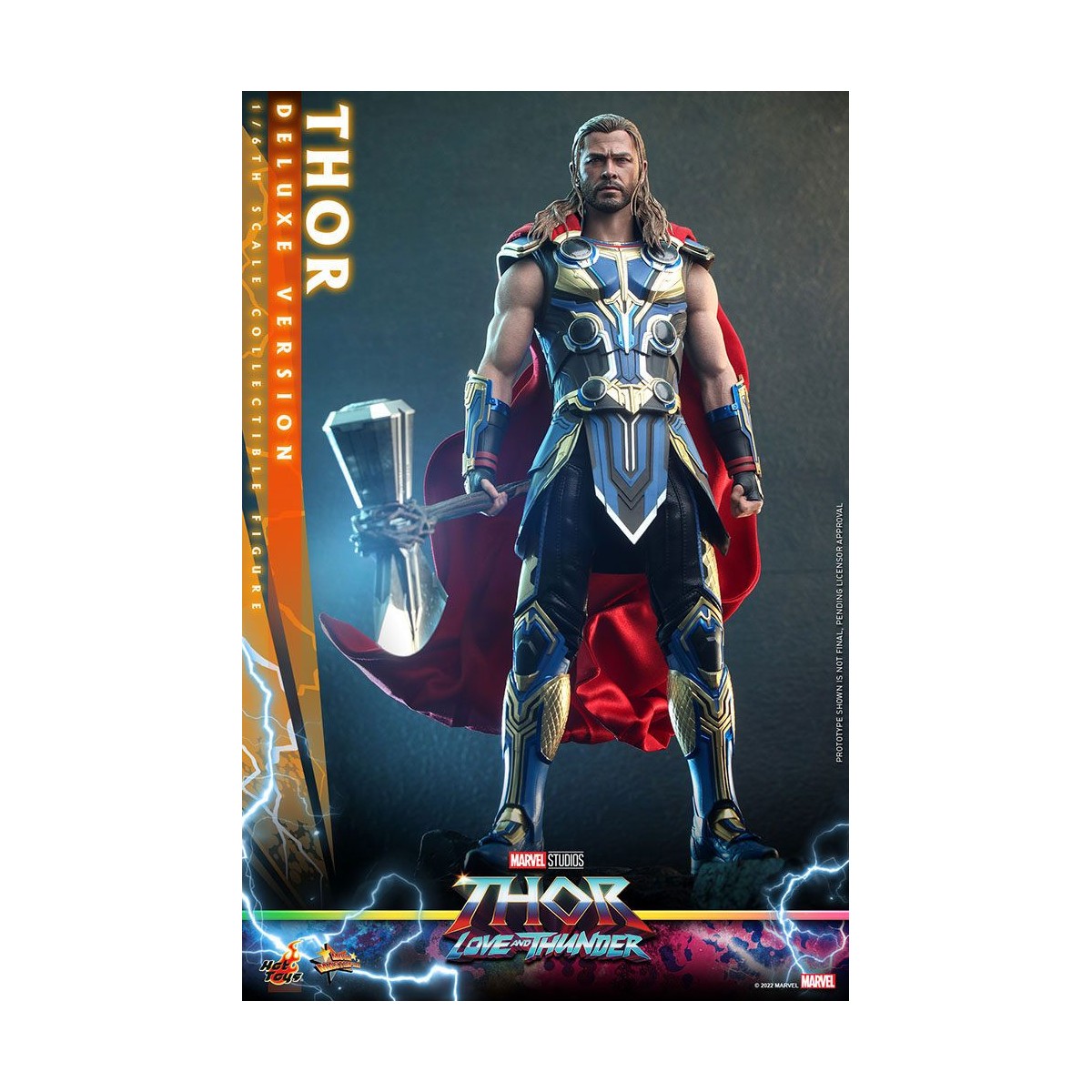 Hot Toys - THOR Versione Deluxe - Thor: Amore e Tuono Figura Masterpiece 1/6 