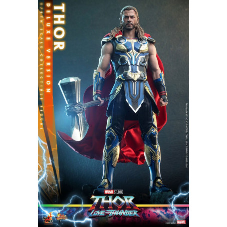 Hot Toys - THOR Versione Deluxe - Thor: Amore e Tuono Figura Masterpiece 1/6 