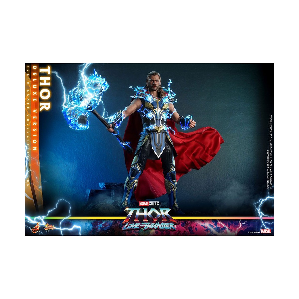 Hot Toys - THOR Versione Deluxe - Thor: Amore e Tuono Figura Masterpiece 1/6 
